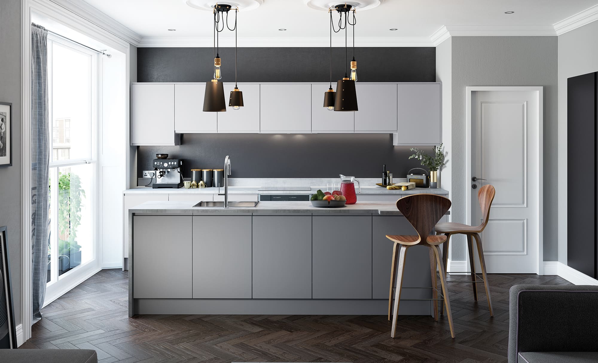 strada-matte-dust-grey-light-grey-graphite-modern-contemporary-kitchen-uform